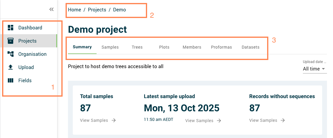 Navigation screenshot